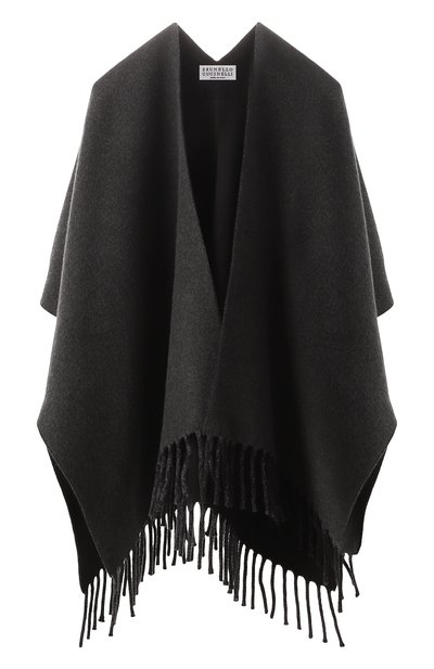 Женская пончо из шерсти и кашемира BRUNELLO CUCINELLI, арт. MSCDAGP42