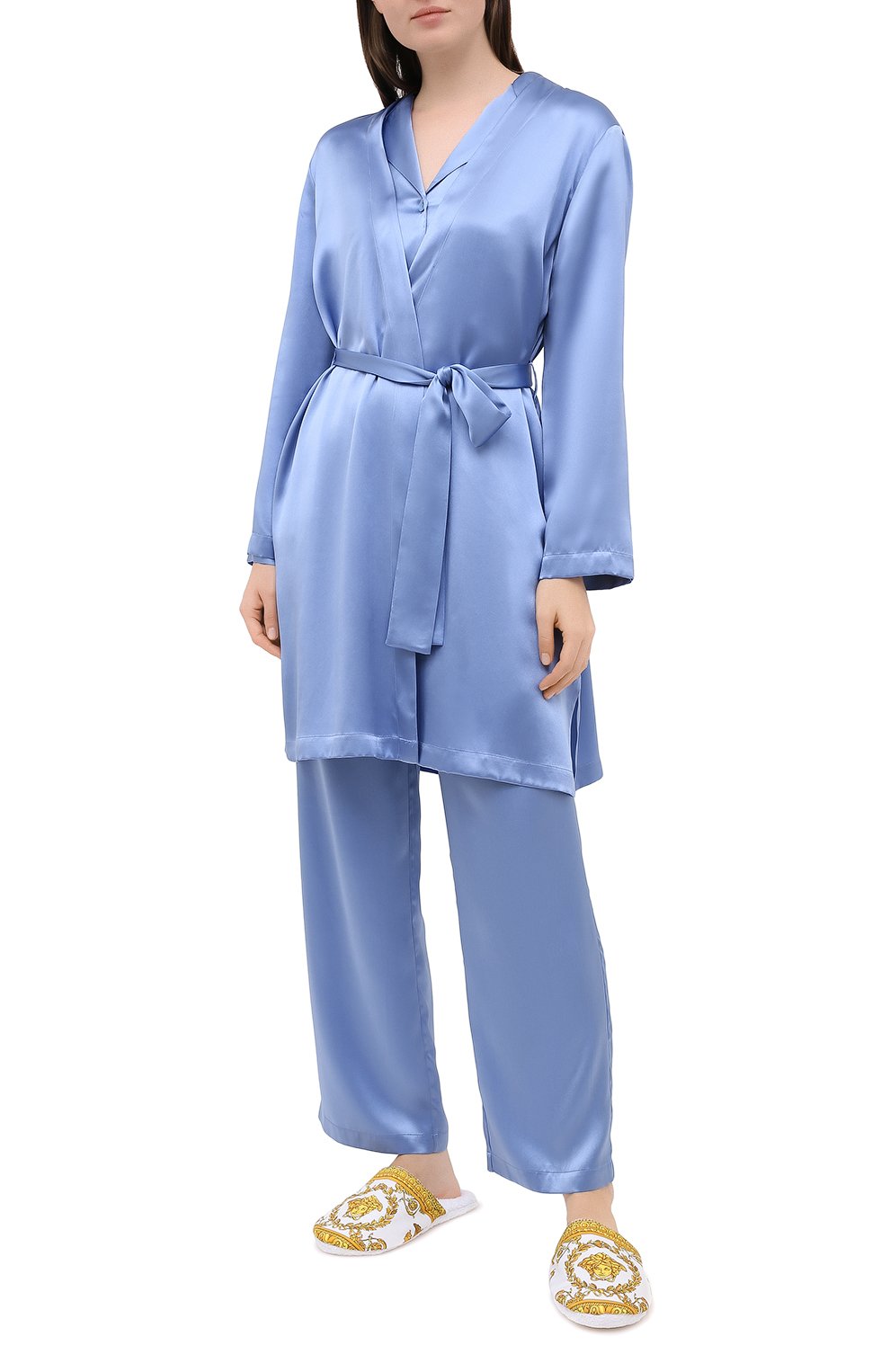 Текстильные домашние туфли VERSACE, арт. ZSLB00002/ZC0SP052, фото 2