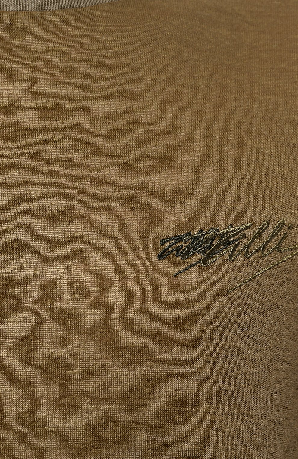 Льняная футболка ZILLI, арт. TSR02AM0800VZLF65M, фото 5