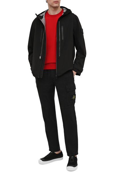 Свитер из хлопка и шелка STONE ISLAND, арт. 7419506A4, фото 2