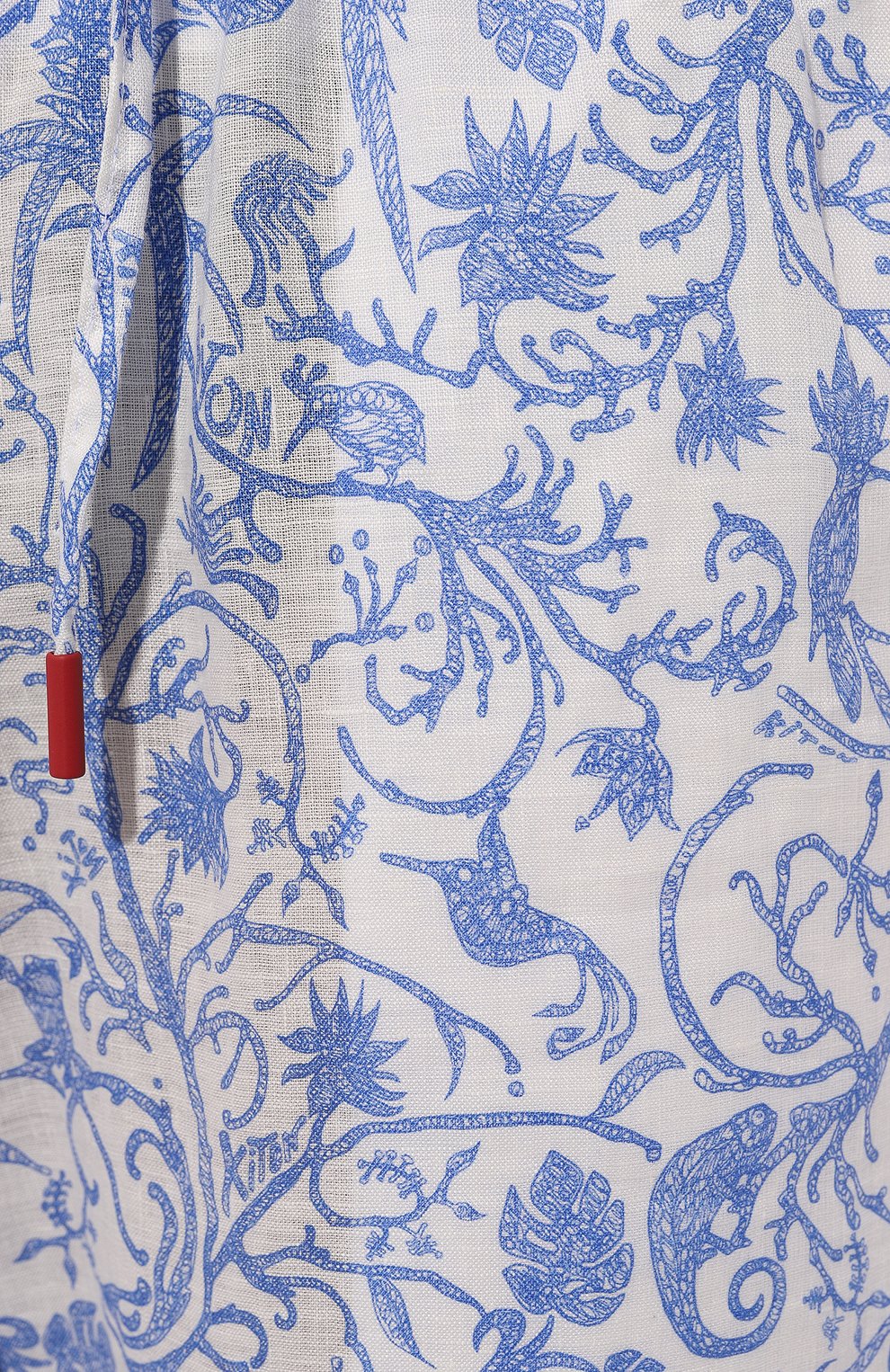 Льняные шорты KITON, арт. UPN005H08902, фото 5