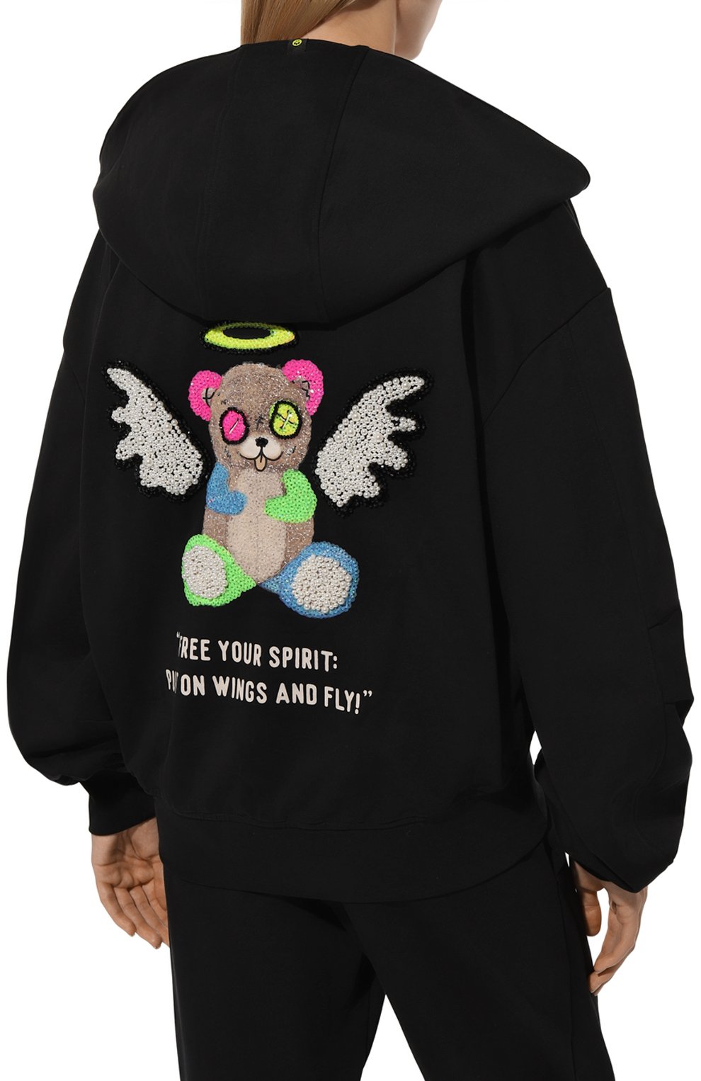 Хлопковая толстовка BARROW, арт. F4BWW0ZH108, фото 4