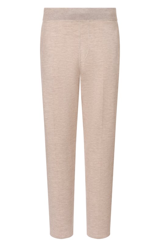 Брюки из хлопка и кашемира Brioni UMUB0L/P0K03 Бежевый UMUB0L/P0K03