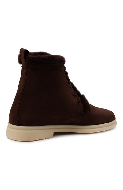 Замшевые ботинки ylvi walk LORO PIANA, арт. FAF9366, фото 4