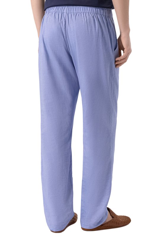 Хлопковые домашние брюки Roberto Ricetti PATASCA LUNG0/LX35613 Синий  PATASCA LUNG0/LX35613 Фото 4