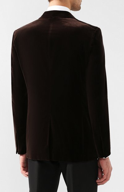 Однобортный пиджак из хлопка TOM FORD, арт. 471R16/11SG40, фото 4
