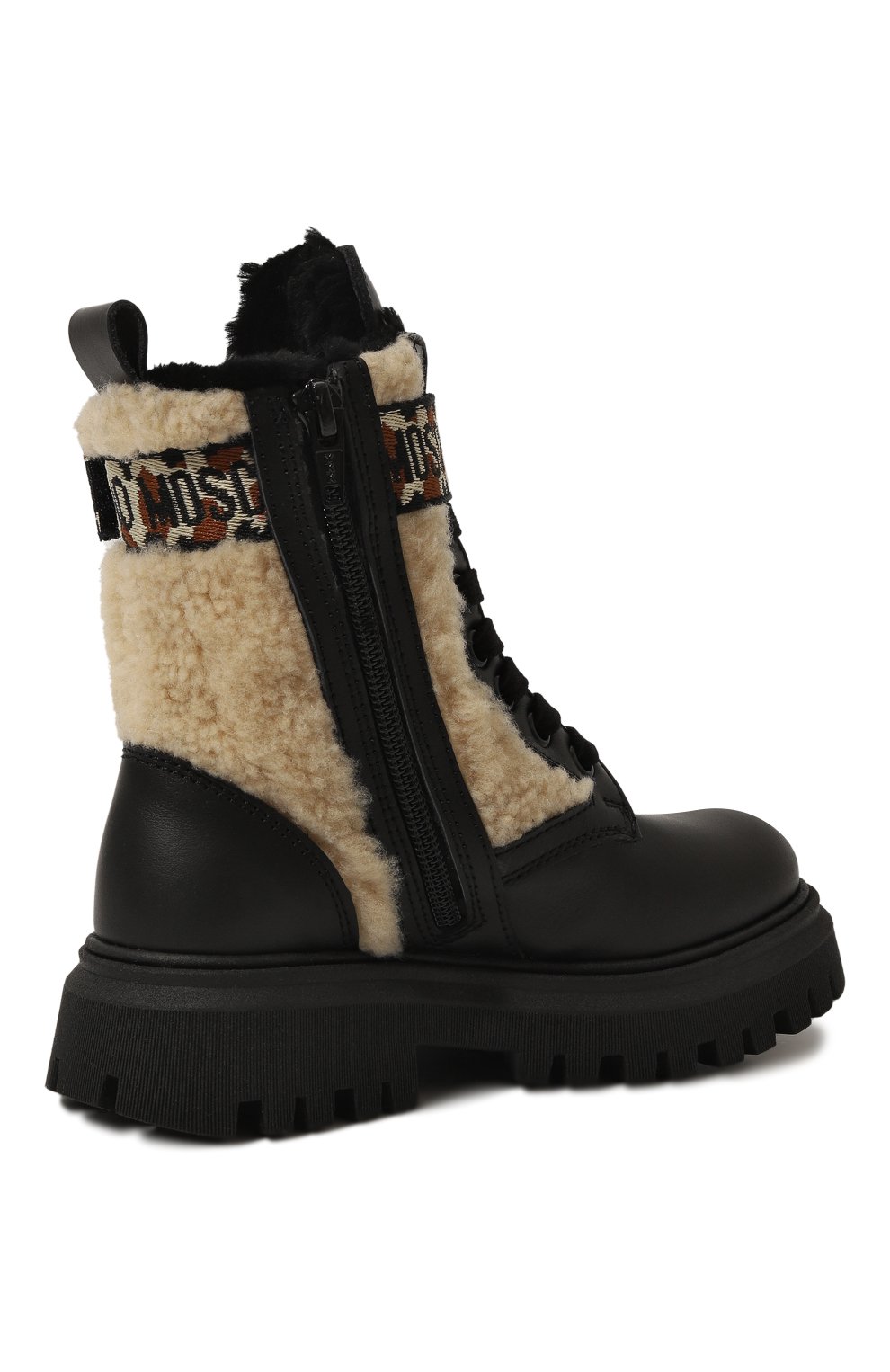 Утепленные ботинки MOSCHINO, арт. 78755/VAR2/28-35, фото 3