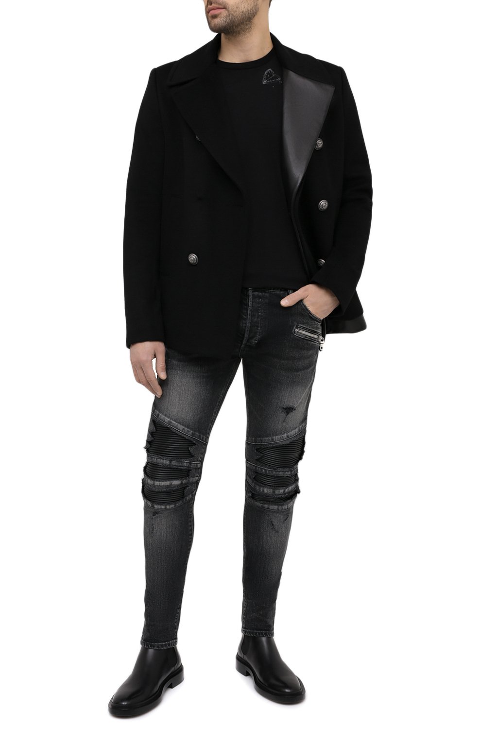 Хлопковая футболка  SAINT LAURENT, арт. 632713/YBWG2, фото 2