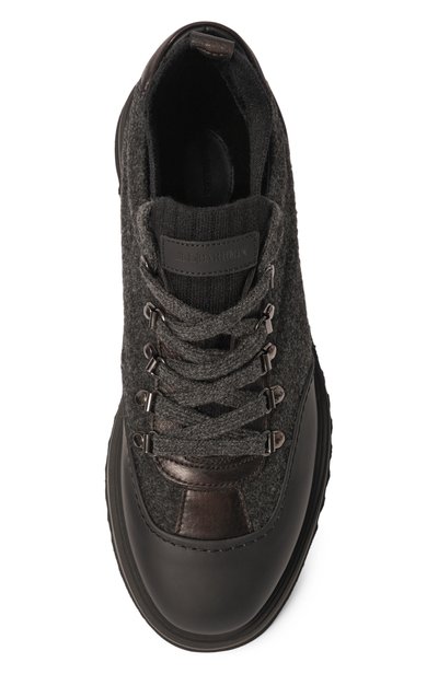 Комбинированные ботинки megeve BLU BARRETT, арт. 13249M/GUMMY/M0RK FUR, фото 5