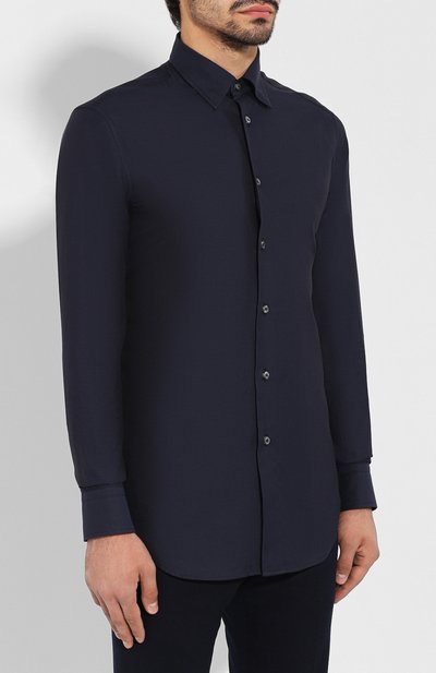 Сорочка из смеси хлопка и кашемира BRIONI, арт. SCCA0L/0602I, фото 3