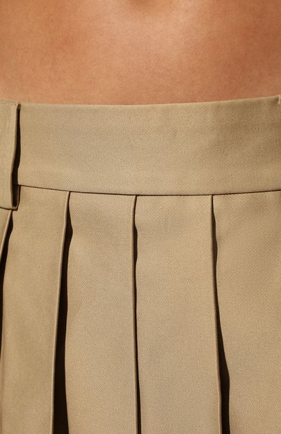 Хлопковая юбка MIU MIU, арт. MG1781-1UPX-F0065, фото 5