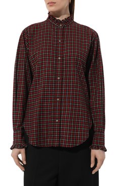 Хлопковая блузка ISABEL MARANT ETOILE, арт. 24PCH0016FC-B1I02E, фото 3