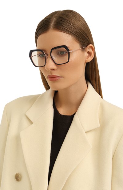 Оправа CAROLINE ABRAM синего цвета по цене 29650 руб., арт. WAFIA 622, фото 2 Оправа CAROLINE ABRAM, арт. WAFIA 622, фото 2