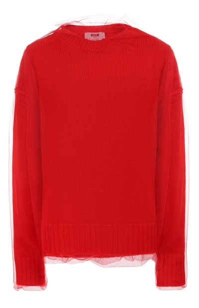 Женский шерстяной пуловер MSGM, арт. 3942MDM203/257988