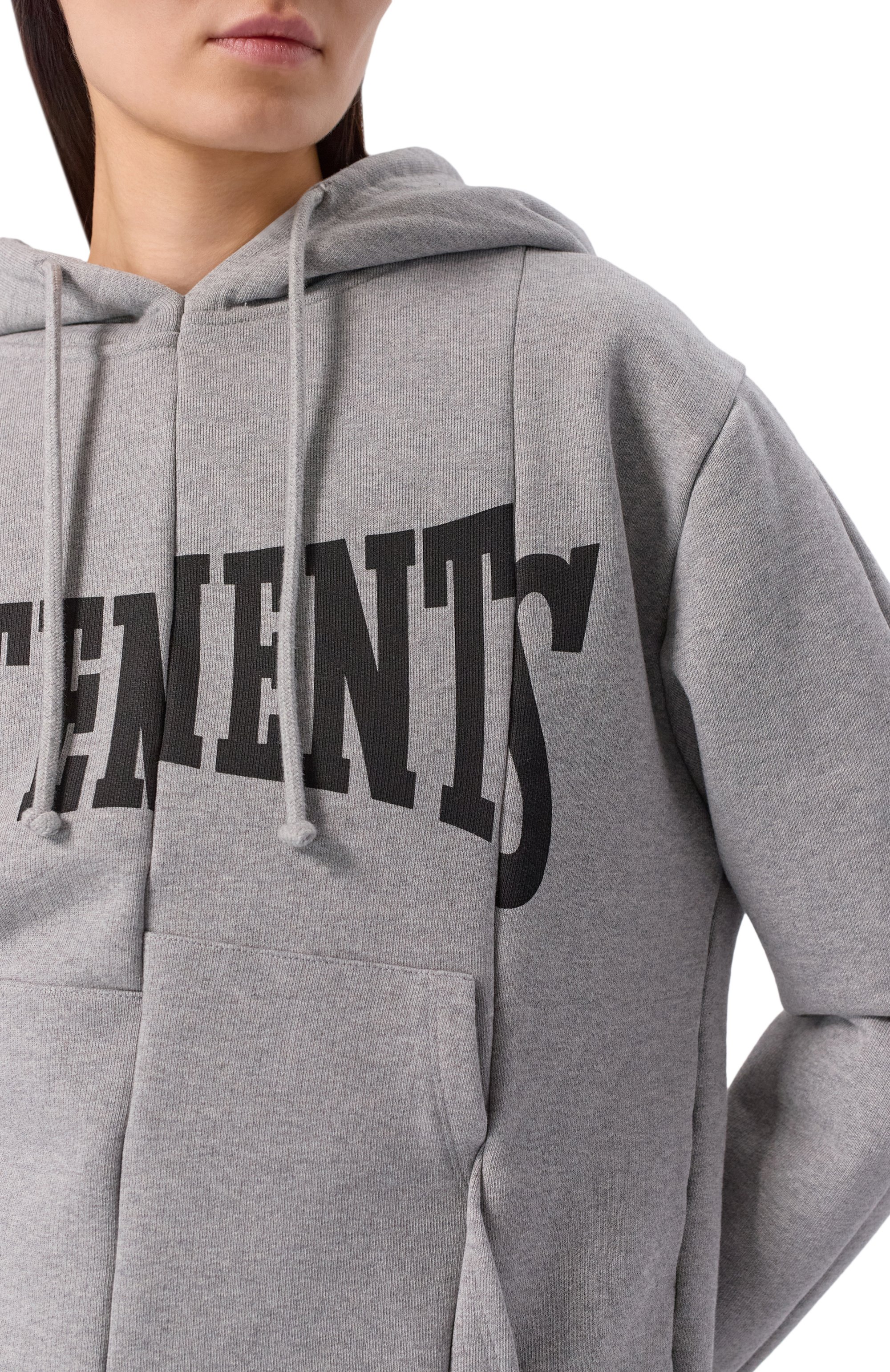 Хлопковое худи VETEMENTS, арт. WE76HD506G/1302 M0LLET0N, фото 8