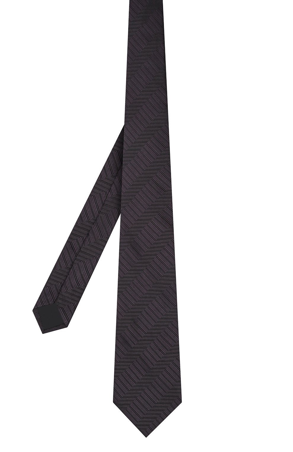 Шелковый галстук LANVIN черного цвета по цене 12600 руб., арт. 3212/TIE, фото 3 Шелковый галстук LANVIN, арт. 3212/TIE, фото 3
