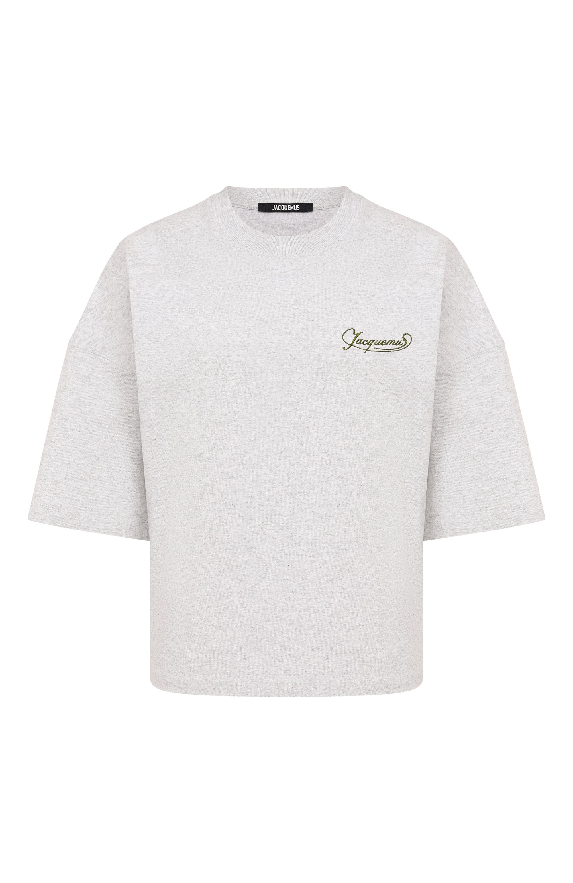 Хлопковая футболка JACQUEMUS, арт. 25E251JS216, фото 1