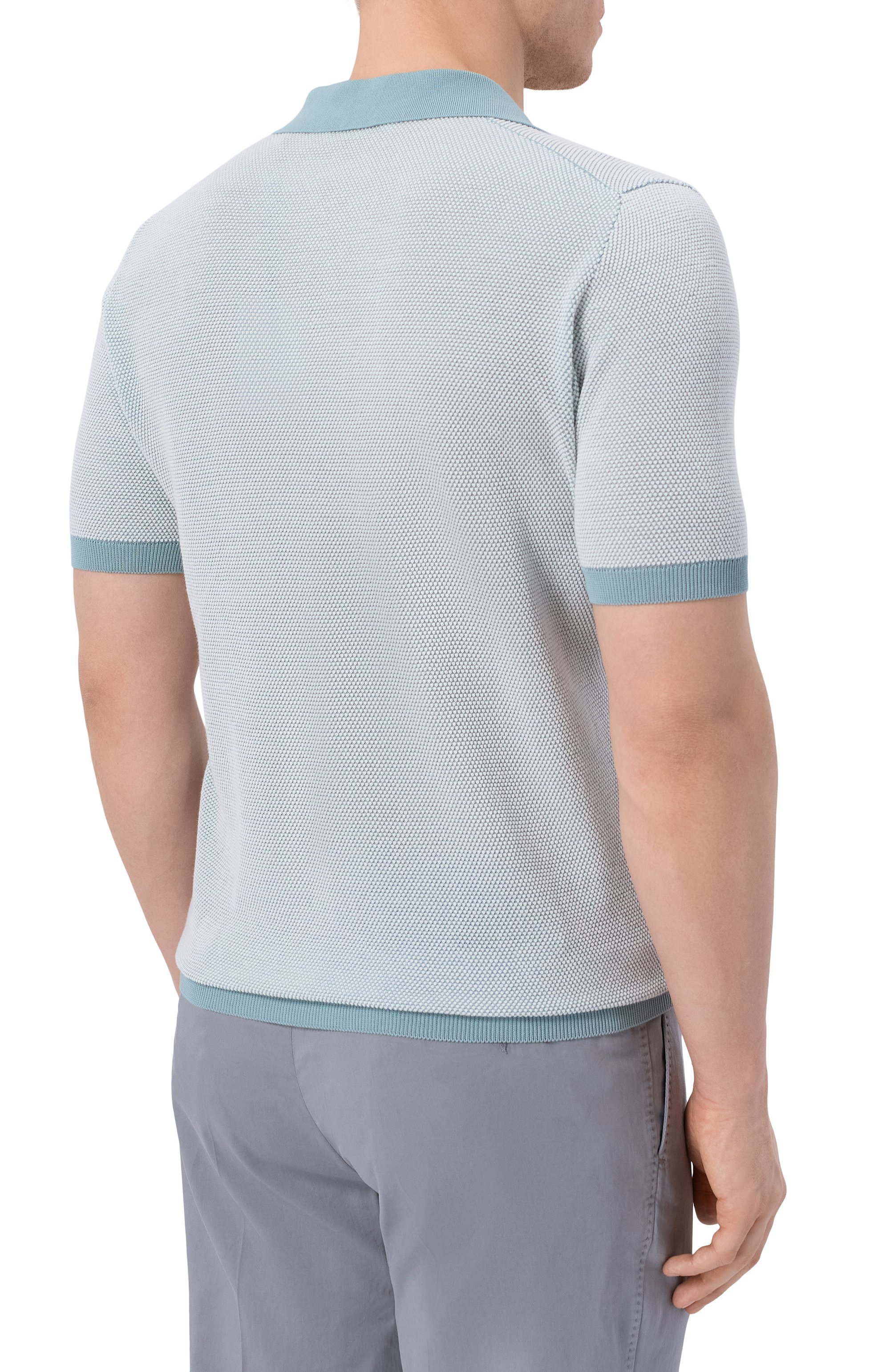 Хлопковое поло GRAN SASSO, арт. 57155/26901, фото 4