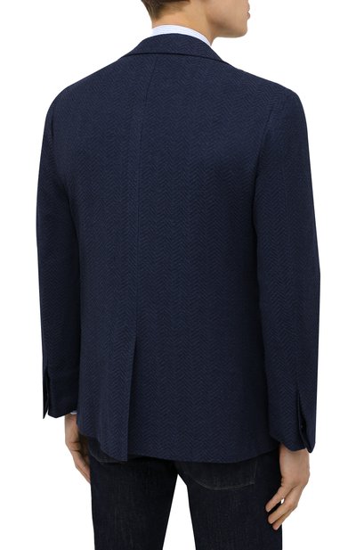 Пиджак из хлопка и кашемира KITON, арт. UGS0101K06T70, фото 4