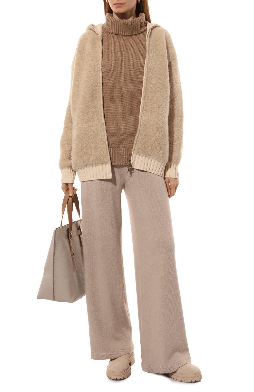 Свитер из шерсти и кашемира ALLUDE, арт. 245/17801, фото 2