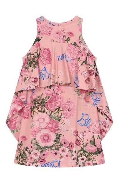 Хлопковое платье BLUMARINE, арт. BFAB0440/CAB08_001