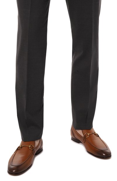 Кожаные ло феры jordaan GUCCI, арт. 406994 BLM00, фото 3