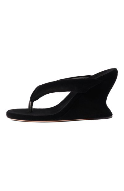 Бархатные мюли gaeta 90 BALENCIAGA, арт. 876727/WCDQ0, фото 4