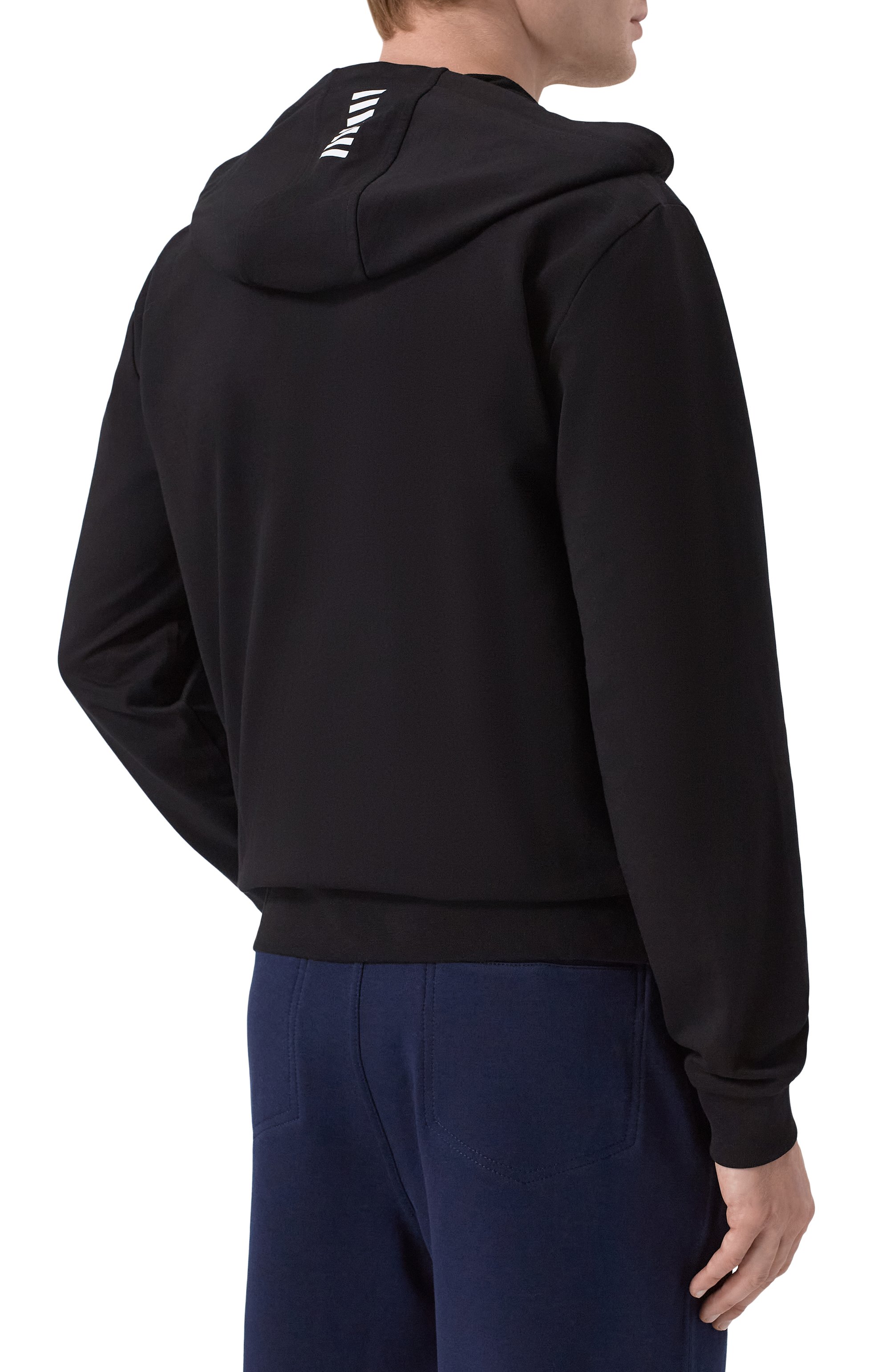 Хлопковая толстовка EA7, арт. 8NPM33/PJVRZ, фото 4