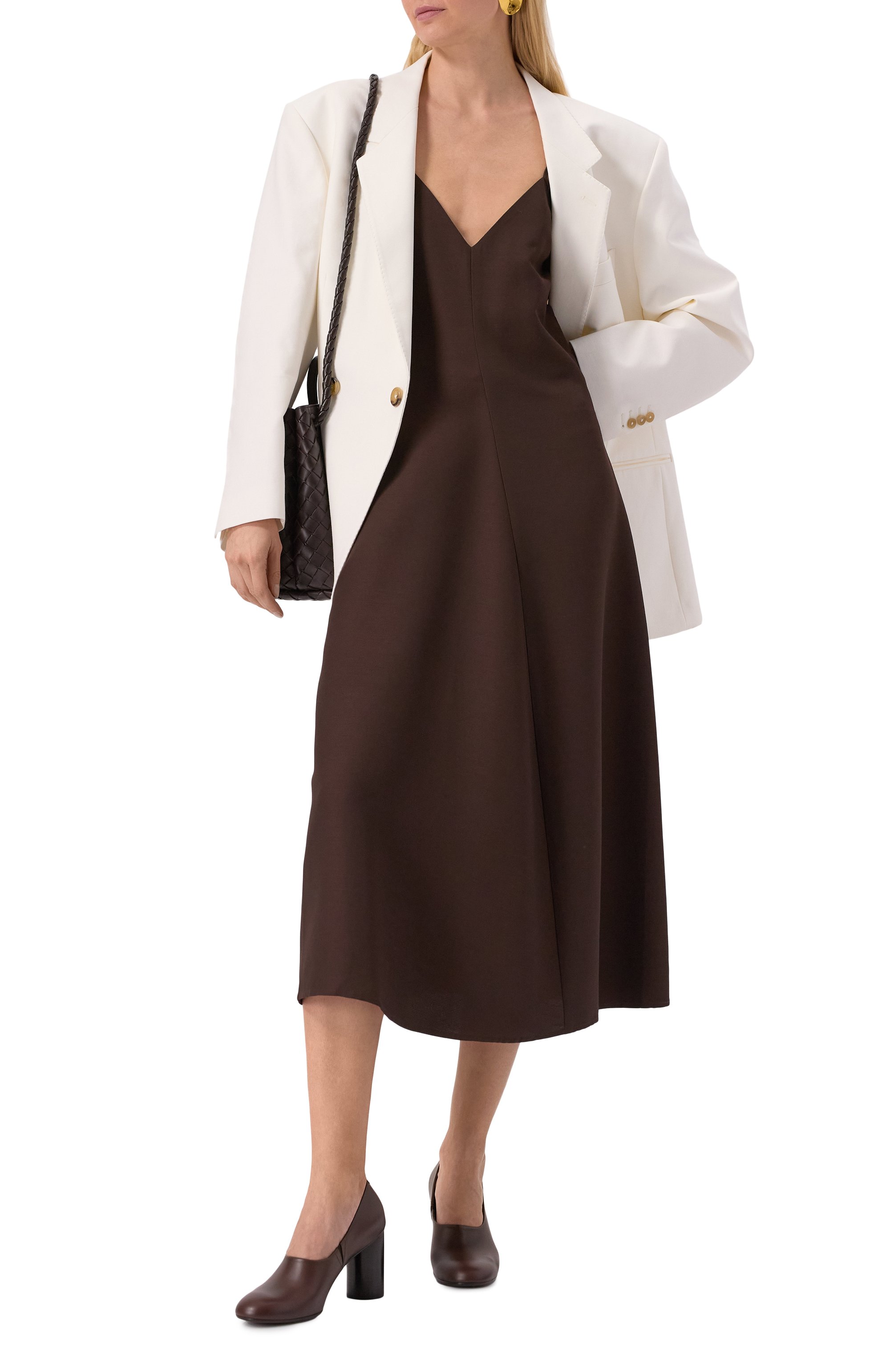 Платье из вискозы и шерсти CO, арт. 4906HSF-PS25, фото 2