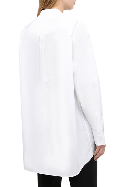 Хлопковая рубашка JIL SANDER, арт. JSX0600205-W0244300, фото 4