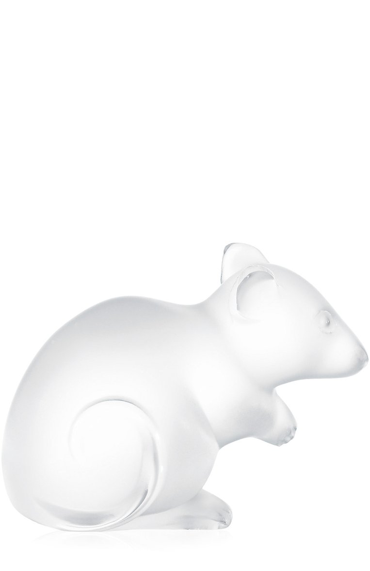Фигурка mouse LALIQUE прозрачного цвета, арт. 1068000 | Фото 1 (Статус проверки: Проверена категория; Региональные ограничения белый список (Axapta Mercury): Не проставлено; Нос: Не проставлено; Ограничения доставки: fragile-2)