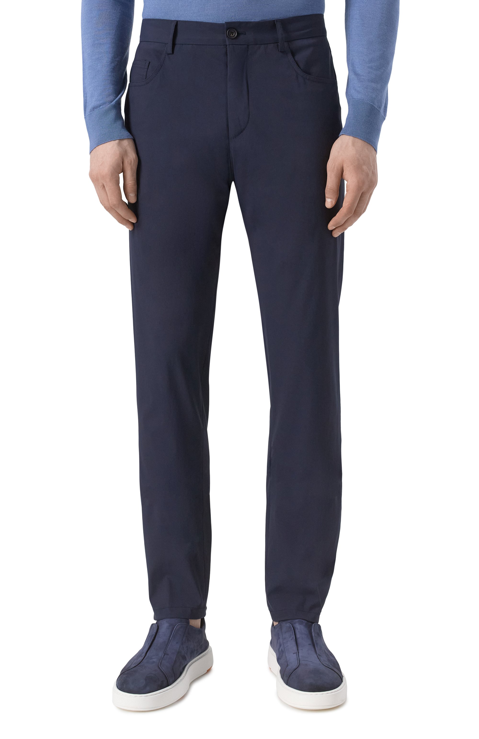 Шерстяные брюки CORNELIANI, арт. 254531-2518523, фото 3