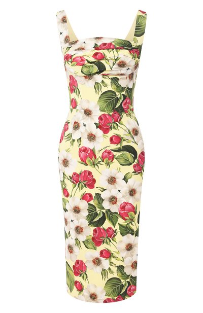 Женское шелковое платье DOLCE & GABBANA, арт. F6I0LT/FSAZV