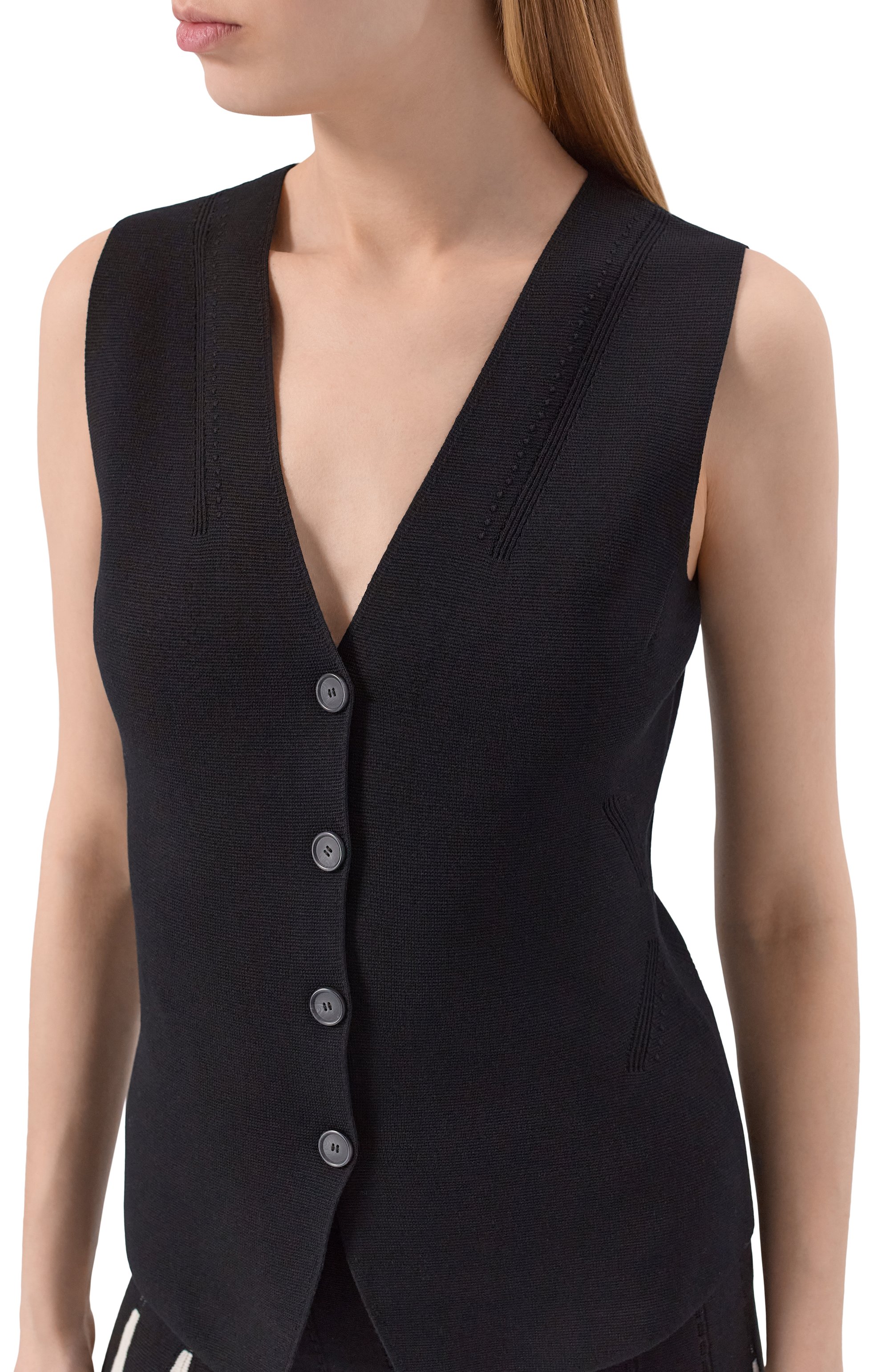 Жилет из вискозы BOSS, арт. 50550866, фото 5