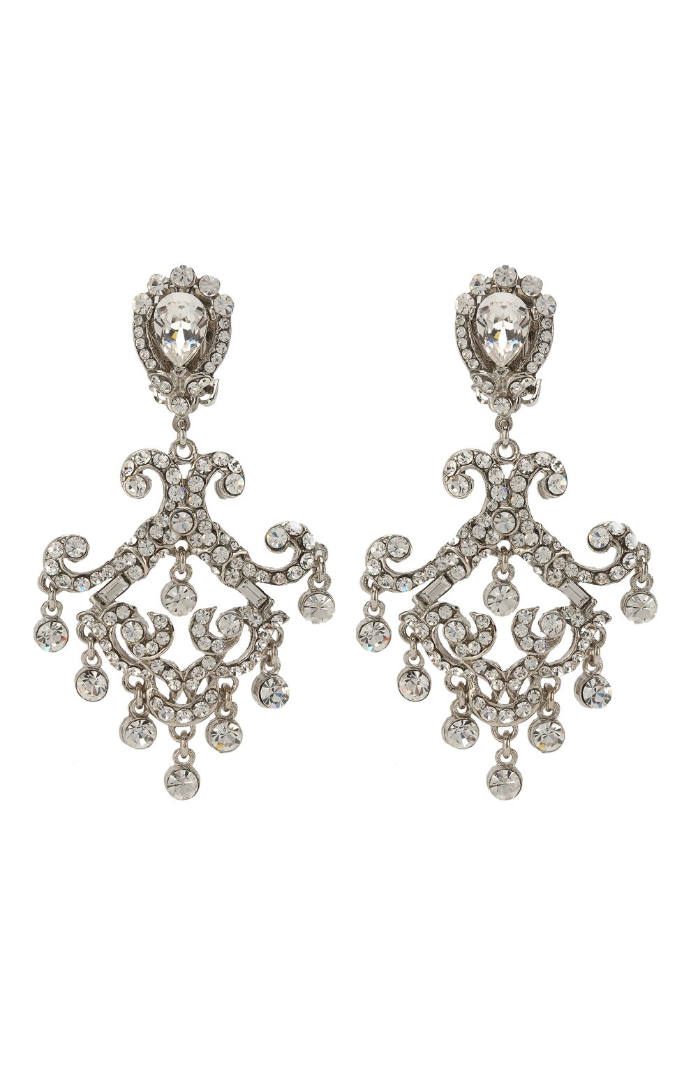 Серьги-клипсы с подвесками и кристаллами swarovski LARISA BARRERA, арт. LE169X, фото 1