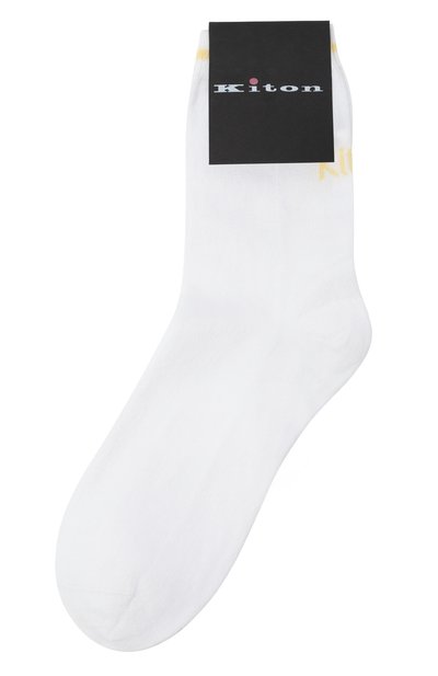 Женские хлопковые носки KITON, арт. D57754K0918D07
