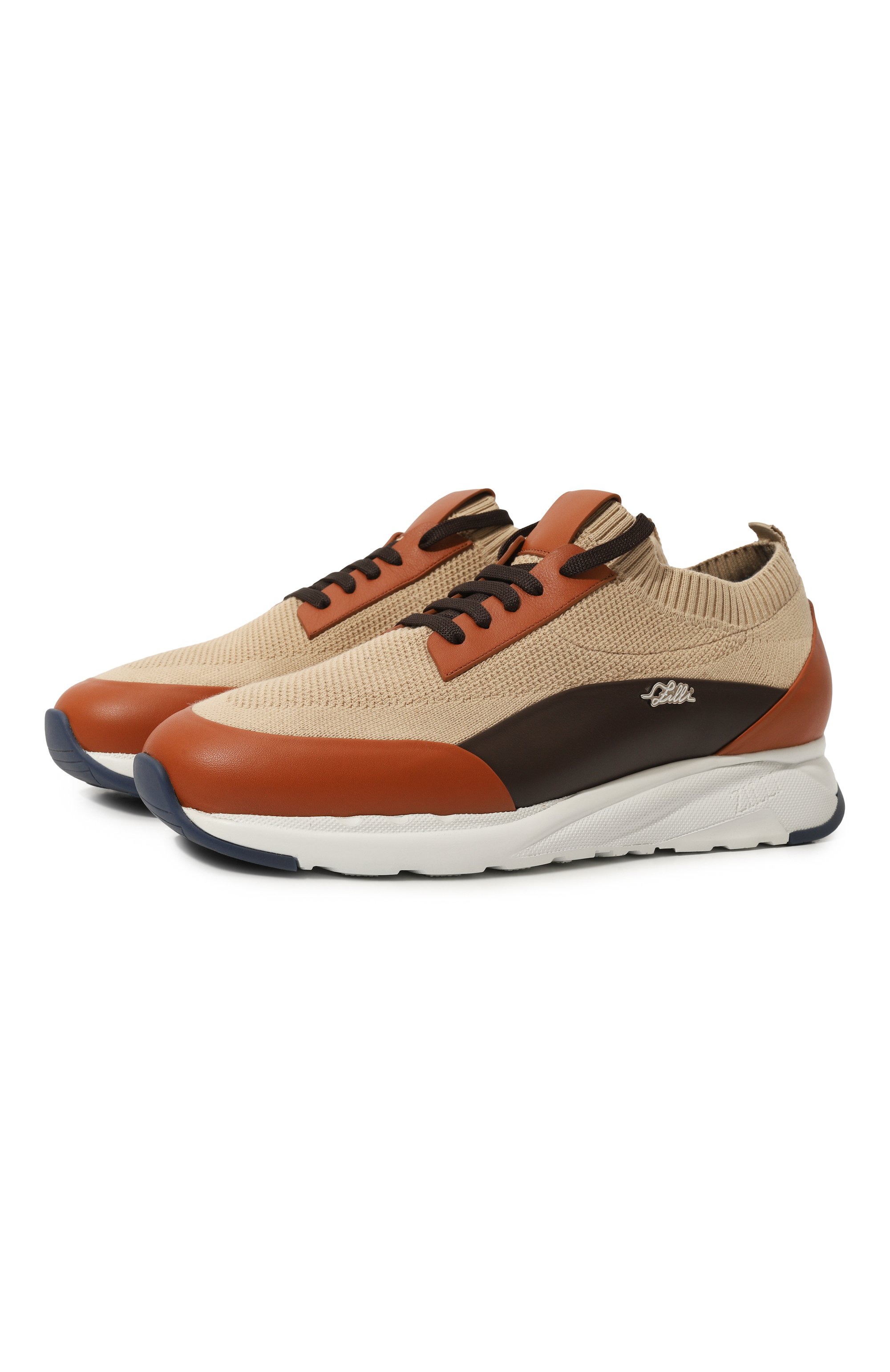 Комбинированные кроссовки ZILLI, арт. H0067AM0152VSWR01, фото 1