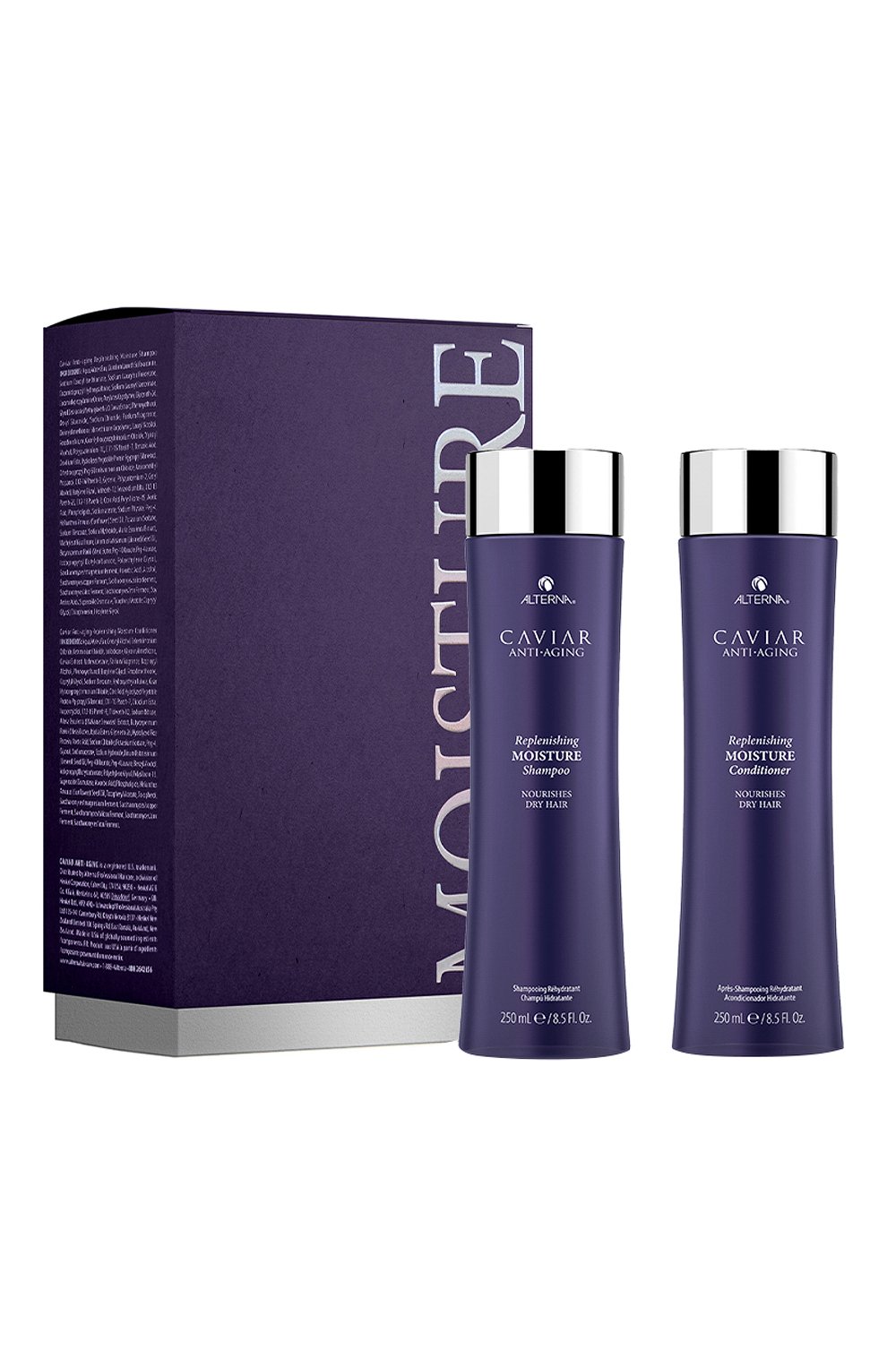 Набор caviar replenishing moisture holiday duo (2x250ml) ALTERNA бесцветного цвета по цене 7250 руб., арт. 4045787662528, фото 1 Набор caviar replenishing moisture holiday duo (2x250ml) ALTERNA, арт. 4045787662528, фото 1