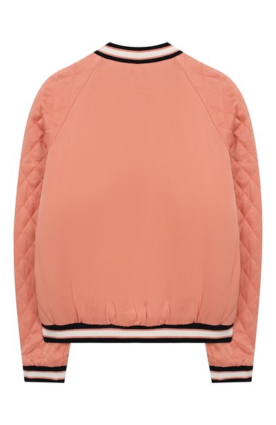 Двусторонний бомбер CHLOÉ розового цвета по цене 26600 руб., арт. C16337/14A, фото 2 Двусторонний бомбер CHLOÉ, арт. C16337/14A, фото 2