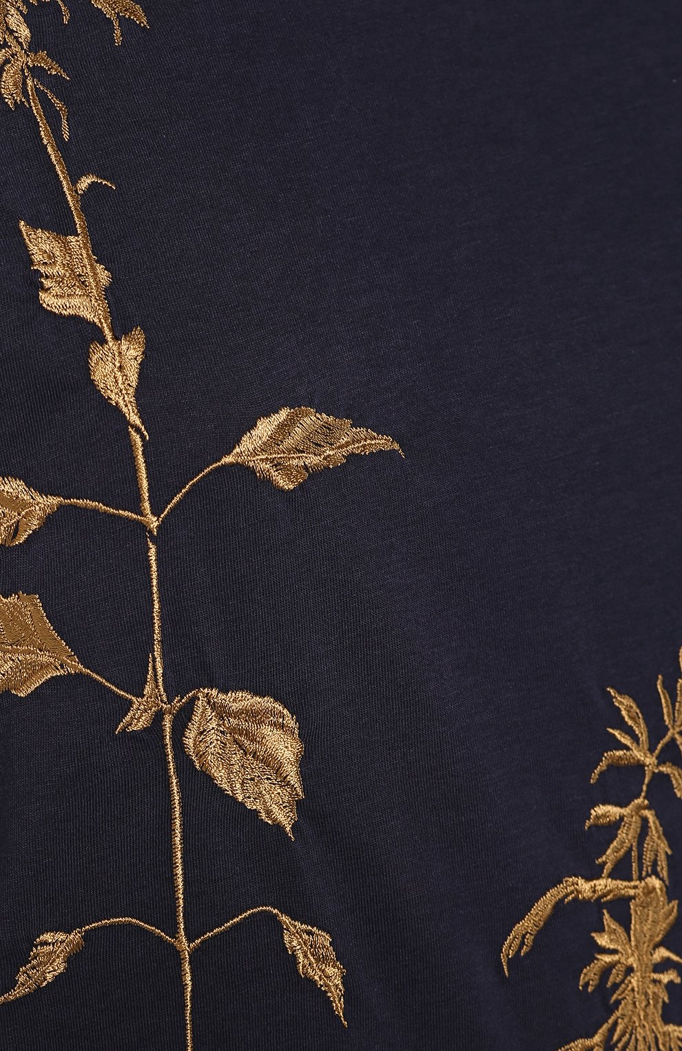 Хлопковая футболка DRIES VAN NOTEN синего цвета по цене 22900 руб., арт. 192-11179-8611, фото 5 Хлопковая футболка DRIES VAN NOTEN, арт. 192-11179-8611, фото 5