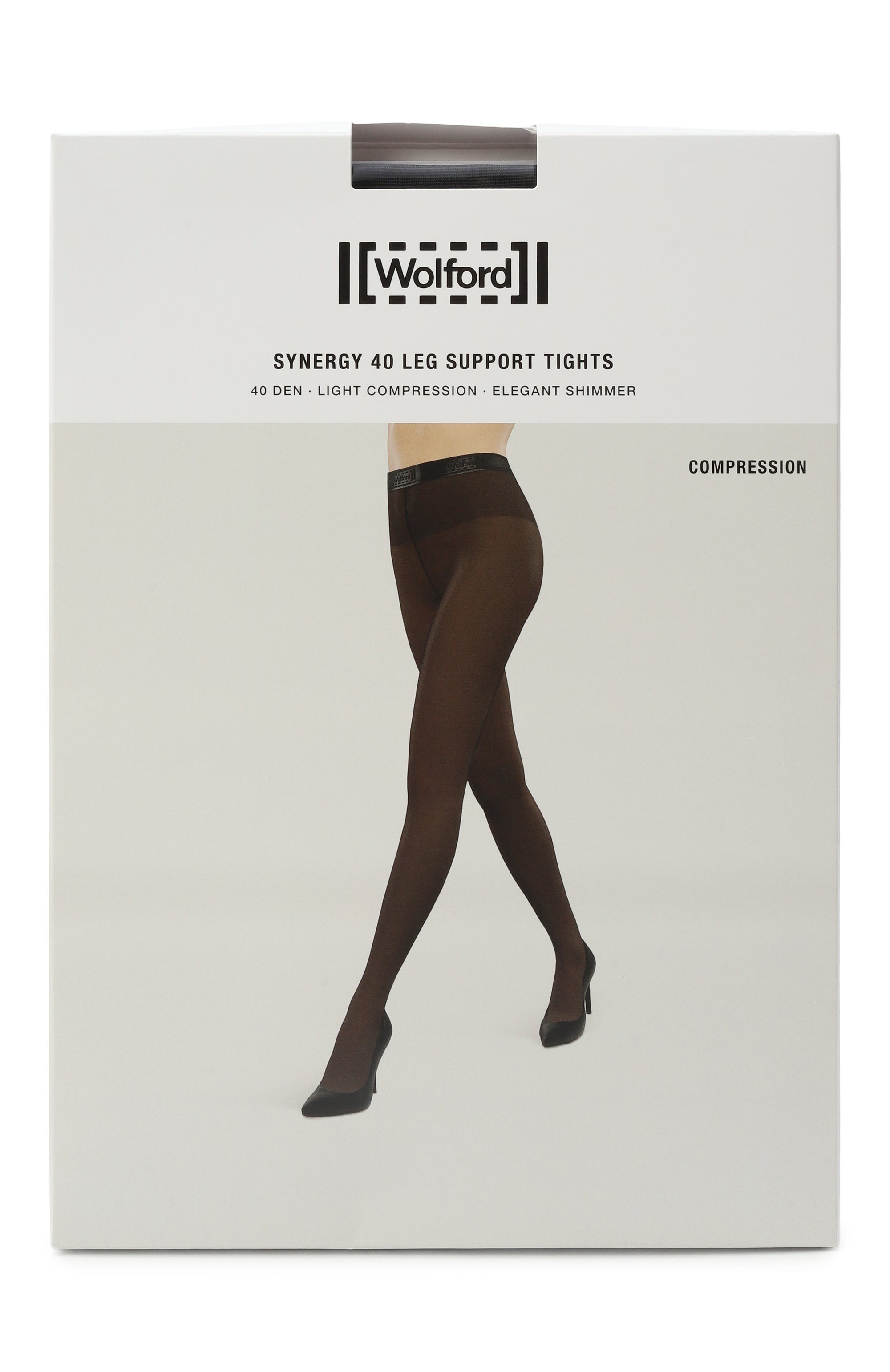 Колготки WOLFORD черного цвета по цене 8500 руб., арт. 14977, фото 1 Колготки WOLFORD, арт. 14977, фото 1