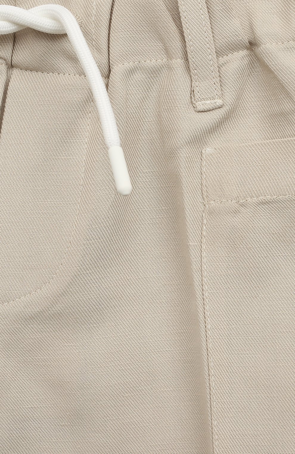 Брюки изо льна и хлопка EMPORIO ARMANI, арт. 3R4PJ5/4N7RZ, фото 3