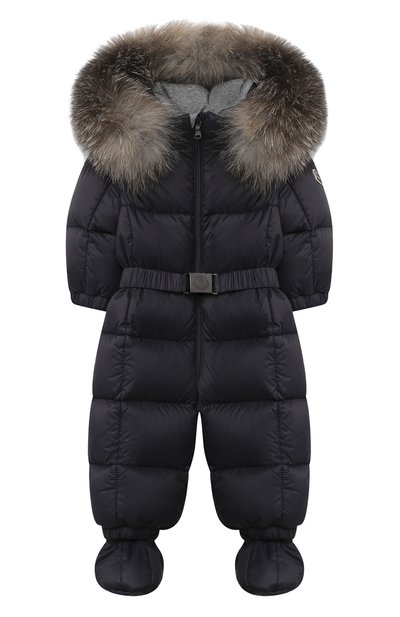Пуховый комбинезон с пинетками MONCLER, арт. F2-951-1G506-02-53079/3M-18M, фото 1