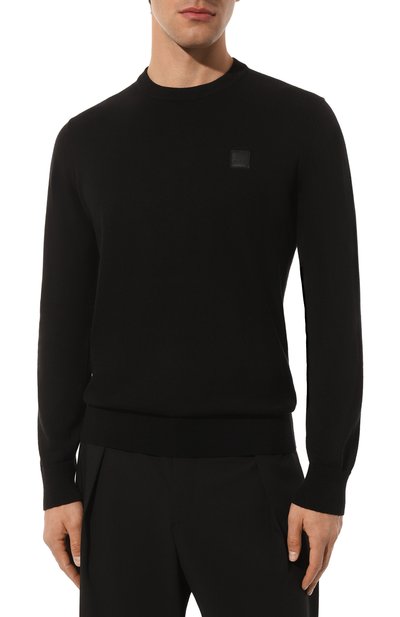 Хлопковый джемпер BOSS ORANGE, арт. 50471343, фото 3