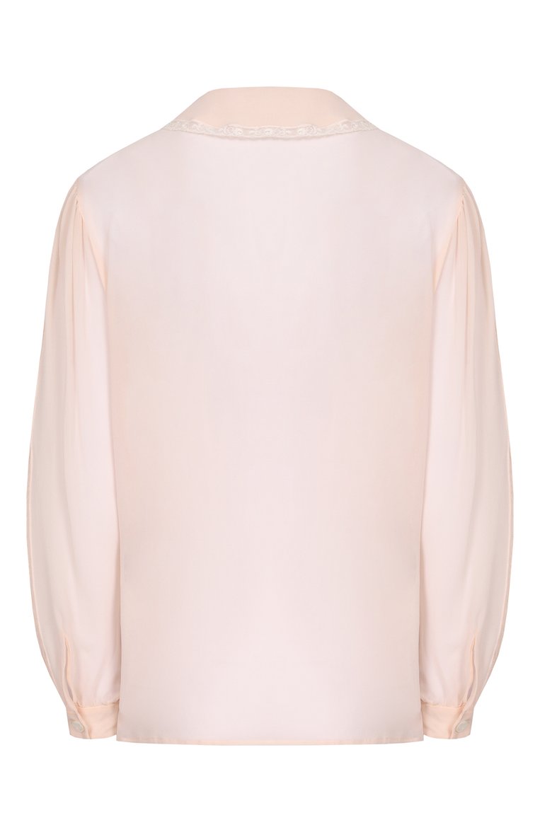 Хлопковая блузка MIU MIU, арт. MK1512-881-F0075, фото 2