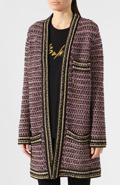 Твидовый кардиган M MISSONI розового цвета по цене 73500 руб., арт. 2DA00008/2K0031, фото 3 Твидовый кардиган M MISSONI, арт. 2DA00008/2K0031, фото 3