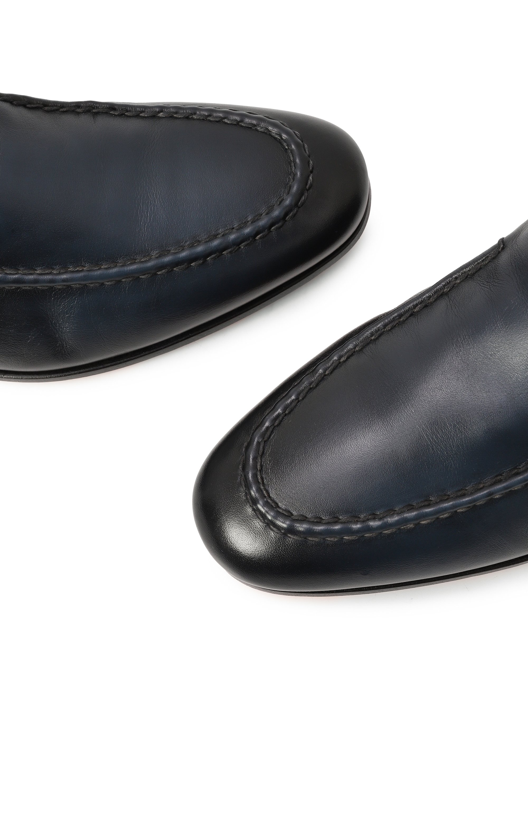 Кожаные лоферы carlos SANTONI, арт. MCNG18000SA4BSLFN01, фото 7