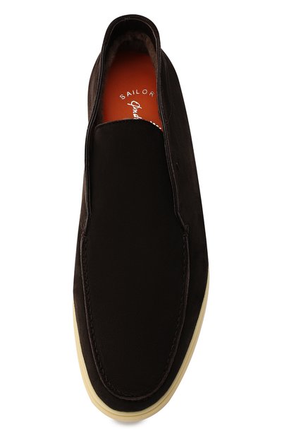 Замшевые ботинки ANDREA VENTURA FIRENZE, арт. W-SAIL0R-EP0ME0/SHEARLING/CACHEMIRE/WS-IV0RY, фото 5