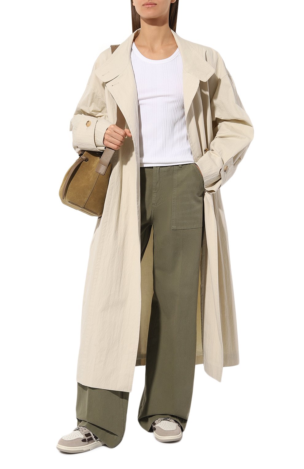 Хлопковые брюки RE/DONE, арт. 695-20WBAKPNT, фото 2