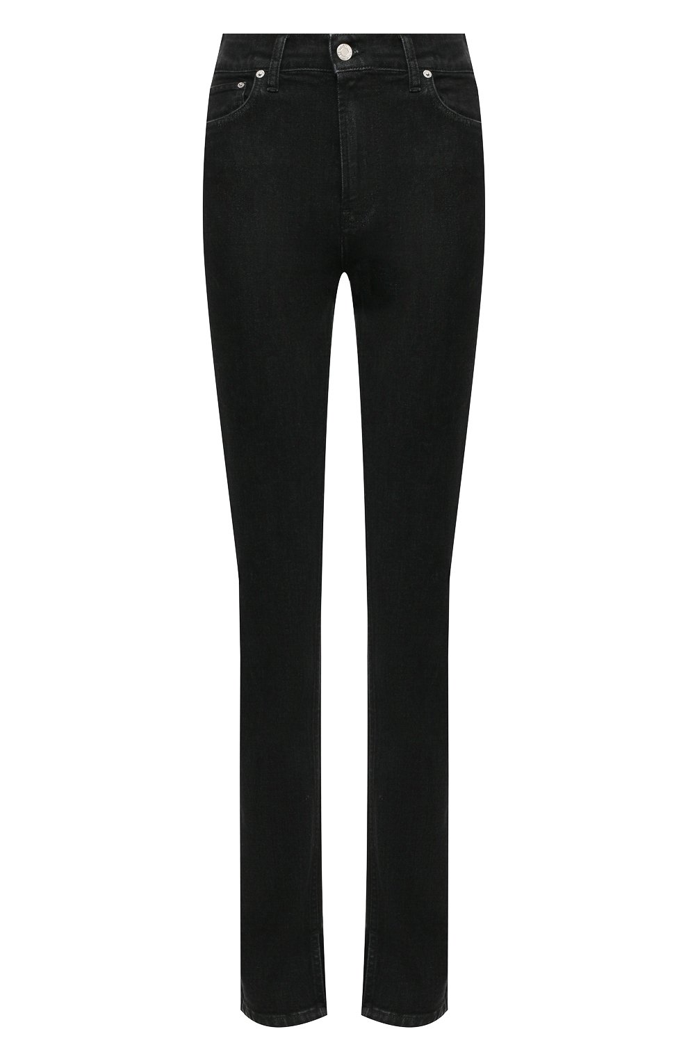 Джинсы HELMUT LANG черного цвета по цене 34200 руб., арт. K10DW201, фото 1 Джинсы HELMUT LANG, арт. K10DW201, фото 1